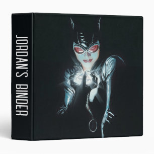 Batman Catwoman Faces of Evil Cover Illustration 3 Ring Binder