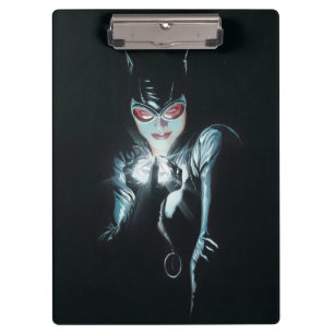 Batman Catwoman Faces of Evil Cover Illustration Clipboard