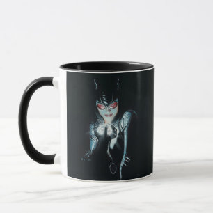 Batman Catwoman Faces of Evil Cover Illustration Mug