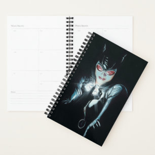 Batman Catwoman Faces of Evil Cover Illustration Planner