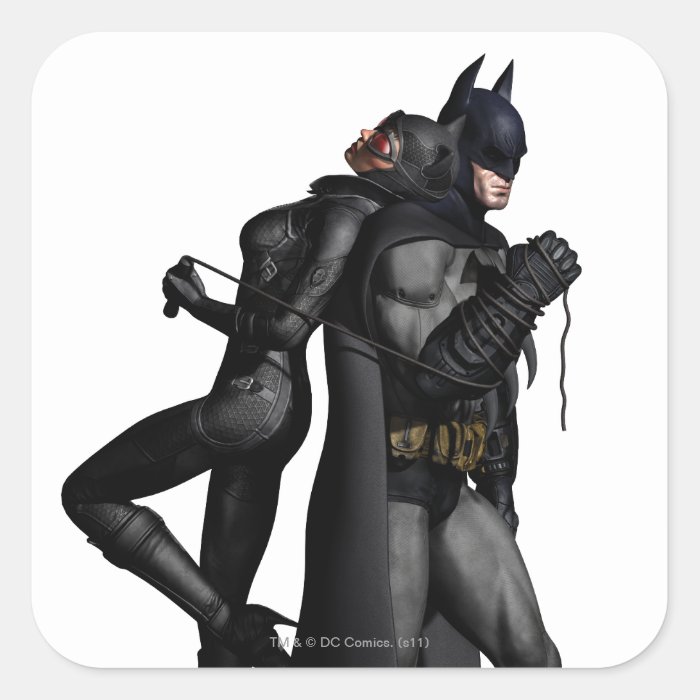 Batman & Catwoman Stickers