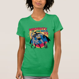 Batman | Catwoman Under Mistletoe Naughty Or Nice T-Shirt