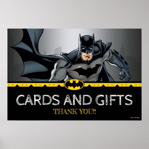 Batman  Chalkboard Birthday Cards  Gifts Sign