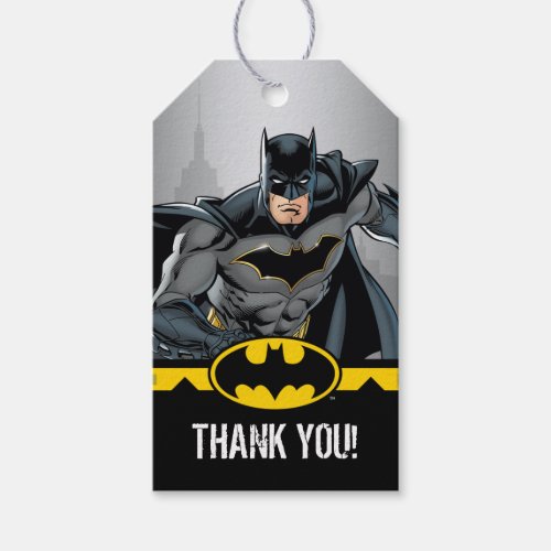 Batman  Chalkboard Happy Birthday Gift Tags