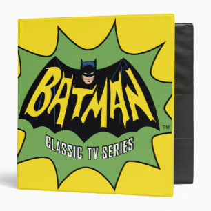 Batman Classic TV Series Logo 3 Ring Binder