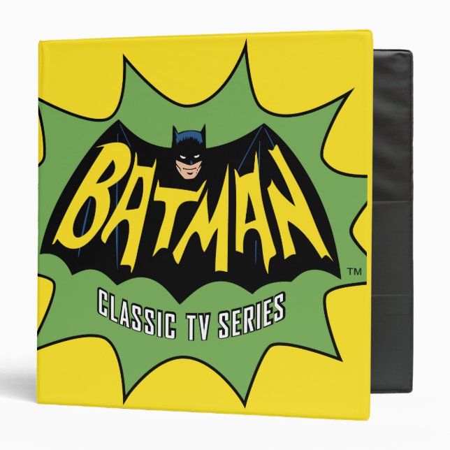 Batman Classic TV Series Logo 3 Ring Binder (Front/Inside)