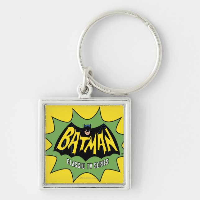 Batman Classic TV Series Logo Keychain (Front)
