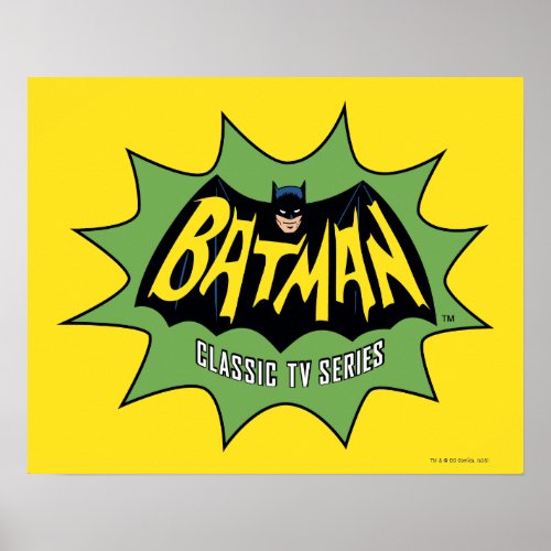 Batman Classic TV Series Logo Poster