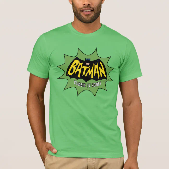 eetpatroon Verraad kleuring Batman Classic TV Series Logo T-Shirt | Zazzle.com