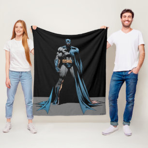 Batman Cloaked in Shadow Fleece Blanket