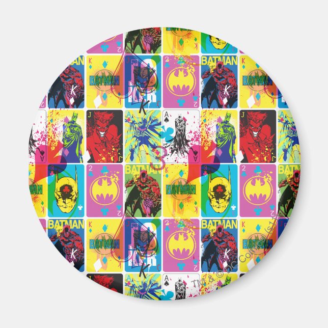 Batman Color Code Pattern 2 Magnet (Front)