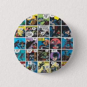 Batman Comic Panel 5x5 Button
