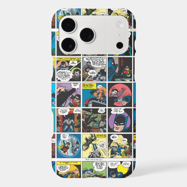 Batman Comic Panel 5x5 Iphone Case (Back)