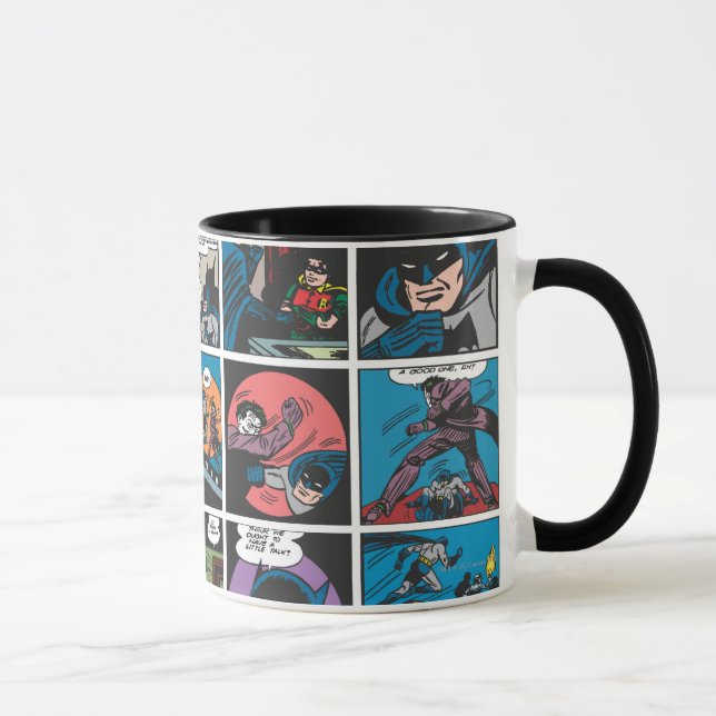 Batman Comic Panel 5x5 Mug (Right)