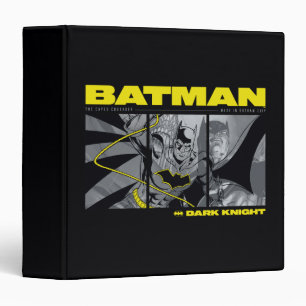 Batman Comic Tri-Panel Graphic 3 Ring Binder