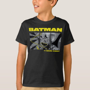 Batman Comic Tri-Panel Graphic T-Shirt