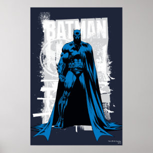 Batman Comic - Vintage Full View Poster