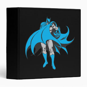 Batman Covers Face 3 Ring Binder