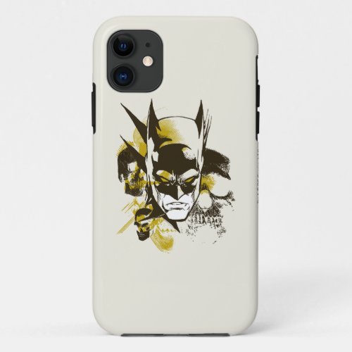 Batman Cowl and Skulls iPhone 11 Case