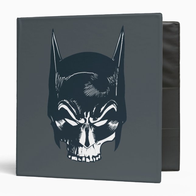Batman Cowl/Skull Icon Binder (Front/Inside)