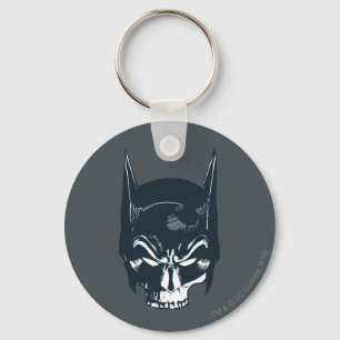 Batman Cowl/Skull Icon Keychain
