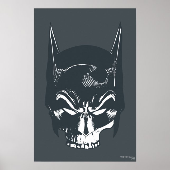 Batman Cowl/Skull Icon Poster (Front)
