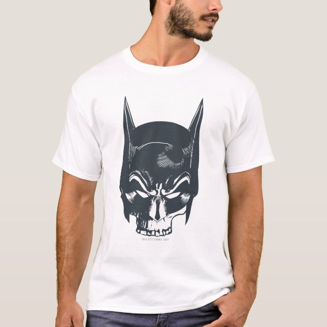 Batman Cowl/Skull Icon T-Shirt (Front)