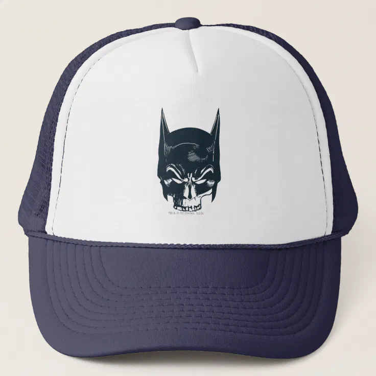 Batman Cowl Skull Icon Trucker Hat Zazzle
