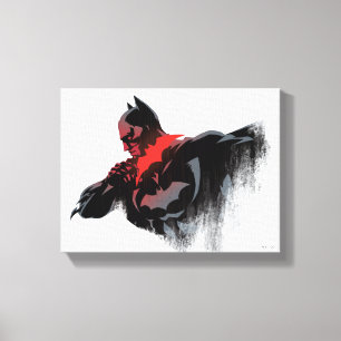 Batman Crimson Batarang Canvas Print