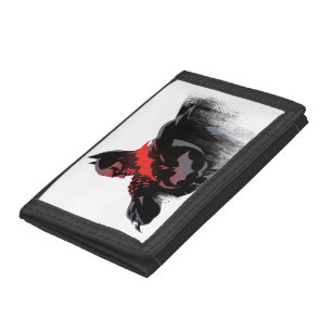 Batman Crimson Batarang Trifold Wallet