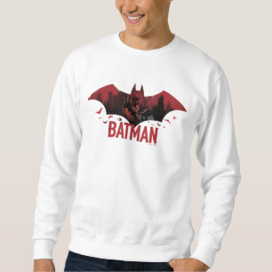 Batman Crimson Gotham Icon Sweatshirt