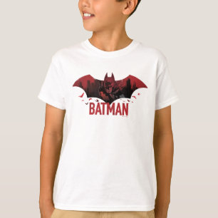 Batman Crimson Gotham Icon T-Shirt