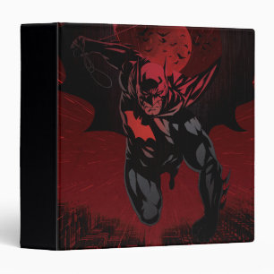Batman Crimson Leap 3 Ring Binder
