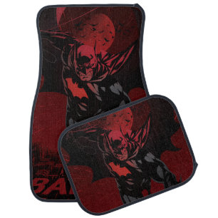 Batman Crimson Leap Car Floor Mat