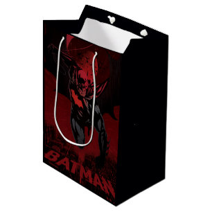 Batman Crimson Leap Medium Gift Bag