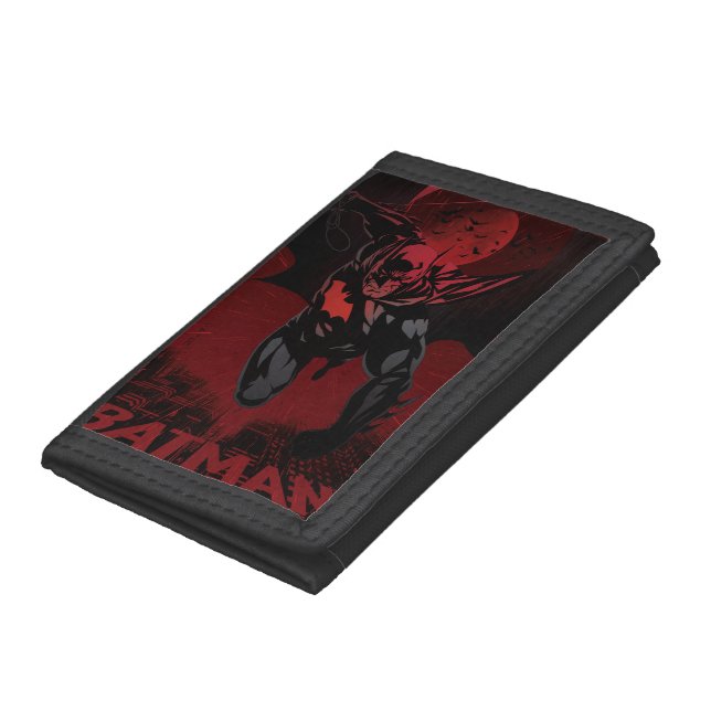 Batman Crimson Leap Trifold Wallet (Bottom)