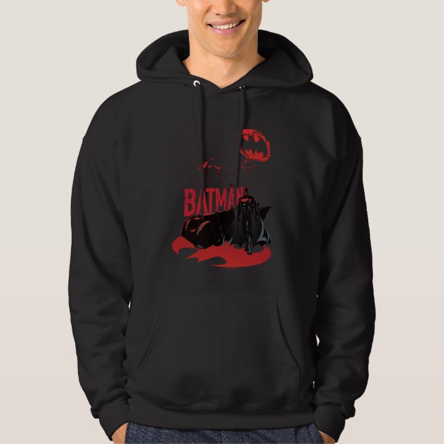 Batman Crimson Rain Hoodie (Front)