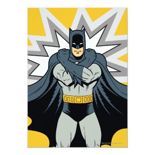 Batman Cross Arms Card | Zazzle