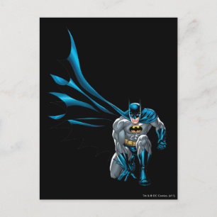 Batman Crouches Postcard