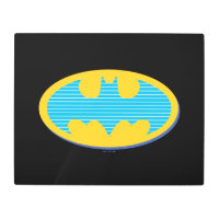 Batman | Cyan Stripes Symbol