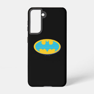 Batman Cyan Stripes Symbol Samsung Galaxy S21 Case