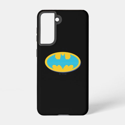 Batman  Cyan Stripes Symbol Samsung Galaxy S21 Case