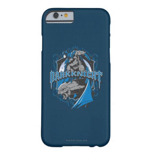 Batman Dark Knight  Blue Grey Logo Barely There iPhone 6 Case