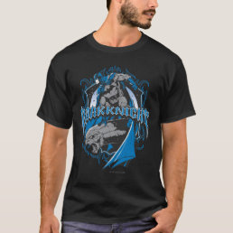 Batman Dark Knight | Blue Grey Logo T-Shirt
