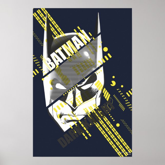 Batman Dark Knight Futuristic Poster (Front)