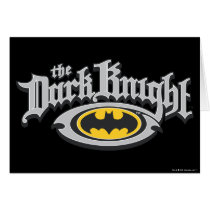 Batman Dark Knight | Name and Oval Logo