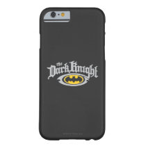 Batman Dark Knight | Name and Oval Logo Barely There iPhone 6 Case