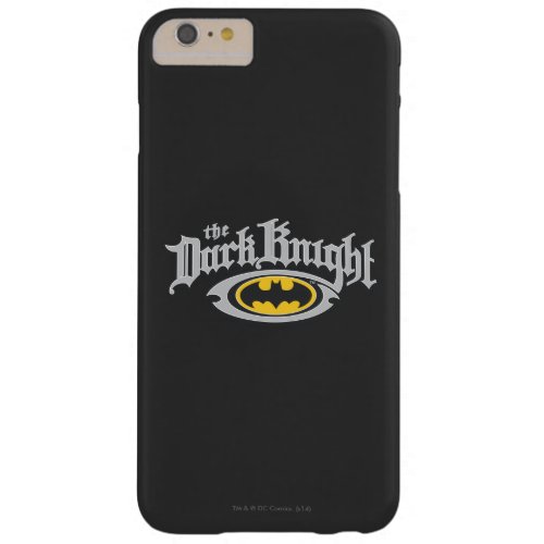 Batman Dark Knight  Name and Oval Logo Barely There iPhone 6 Plus Case
