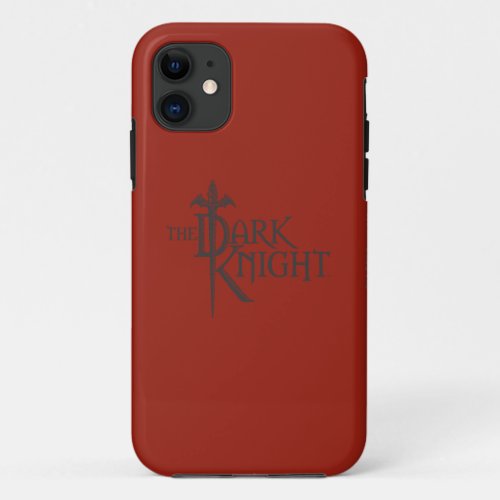 Batman Dark Knight  Name Brown Logo iPhone 11 Case