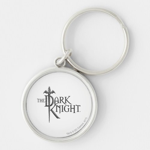 Batman Dark Knight  Name Brown Logo Keychain